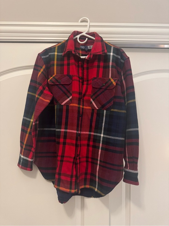 Polo Ralph Lauren Tops - Polo by Ralph Lauren Red Plaid Flannel Shirt
